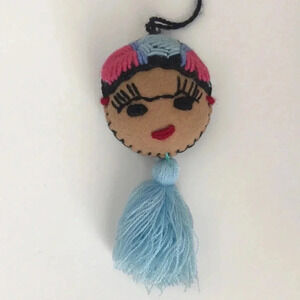 Mexican Artesania Frida Kahlo Bag Charm